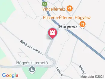 Székelysziget Hőgyész a térképen