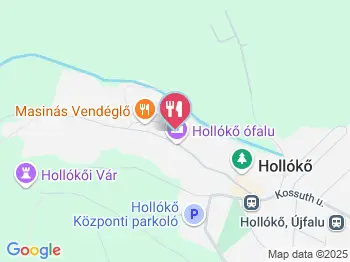 Antaludvar Hollókő a térképen