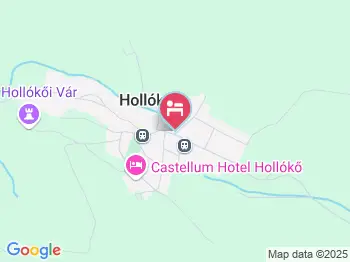 Holló Vendégház Hollókő a térképen