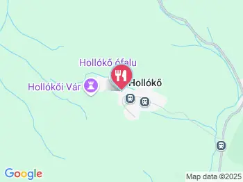 Muskátli Vendéglő Hollókő a térképen