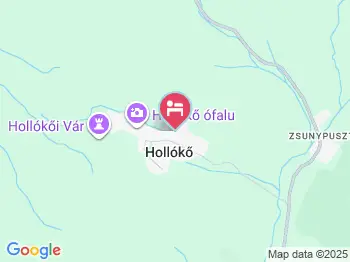 Tugári Vendégház Hollókő a térképen