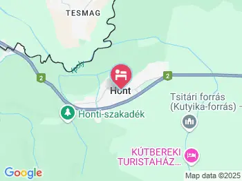 Hont Motel Ifjúsági Szállás Hont a térképen