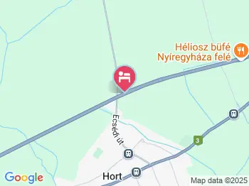 60-as Fogadó Hort a térképen