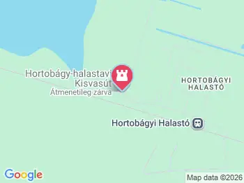 Hortobágy-halastavi tanösvény Hortobágy a térképen