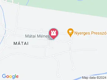 Mátai Ménes Hortobágy a térképen