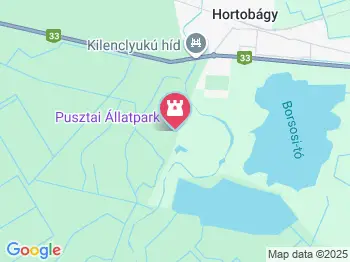Pusztai Állatpark Hortobágy a térképen