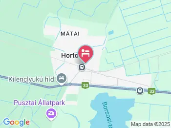 Sóvirág Vendégház Hortobágy a térképen