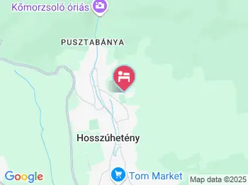 Csókakő Vendégház Hosszúhetény a térképen