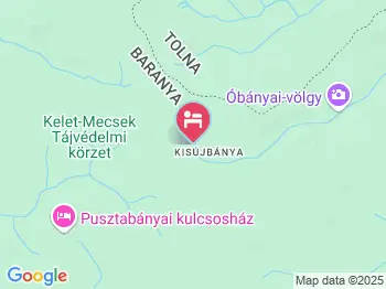 Klumpás Tanya Hosszúhetény a térképen