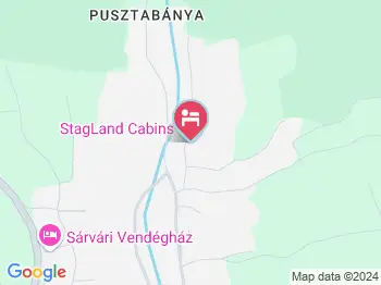 Stagland Cabins Hosszúhetény a térképen