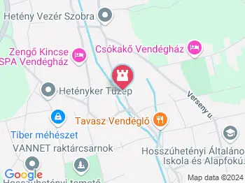 Tájház Hosszúhetény a térképen
