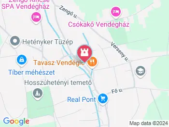 Üvegkiállítás Hosszúhetény a térképen