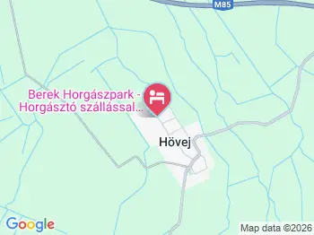 Berek Horgászpark 2 Hövej a térképen