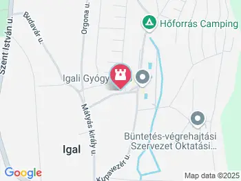 Igali Gyógyfürdő Igal a térképen