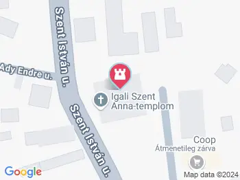 Igali Szent Anna-templom Igal a térképen