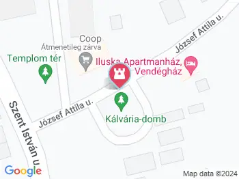 Kálvária-domb Igal a térképen