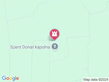 Szent Donát kápolna Igal a térképen