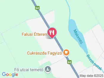 Falusi Étterem Igar a térképen