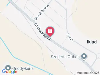 Falumúzeum Iklad a térképen