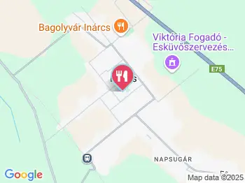 Bodrogi Kúria Wellness Hotel étterme Inárcs a térképen