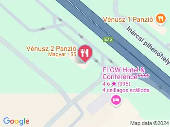 Vénusz 2 Panzió Étterem Inárcs a térképen