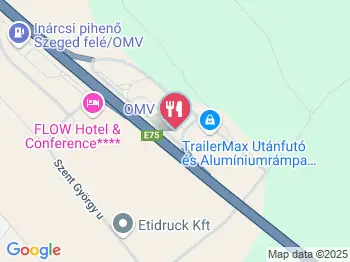 Viva Shop - OMV Inárcs a térképen