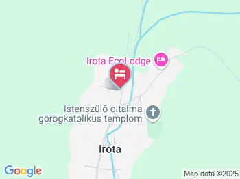 Talentum Falusi Üdülő Irota a térképen