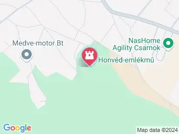 Honvéd-emlékmű Isaszeg a térképen