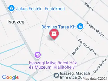 Németh Mihály Magángyűjteménye Isaszeg a térképen