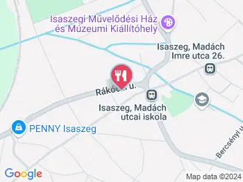 Pogonyi Cukrászda Isaszeg a térképen