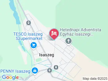 Zöld Sasok Panzió Isaszeg a térképen