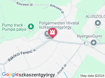 Amadé - Bajzáth - Pappenheim Kastély Iszkaszentgyörgy a térképen