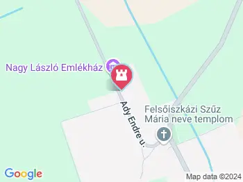 Nagy László Emlékház Iszkáz a térképen