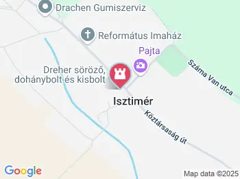 Kitelepítési emlékmű Isztimér a térképen