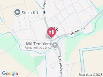 503-as Étterem Ják a térképen