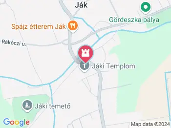Jáki Szent György Apátsági Templom Ják a térképen
