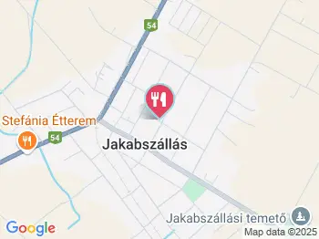 Gedeon Tanya Panzió étterme Jakabszállás a térképen