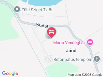 Falusi Tájház Vendégház Jánd a térképen
