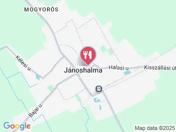 Korzó Étterem Jánoshalma a térképen
