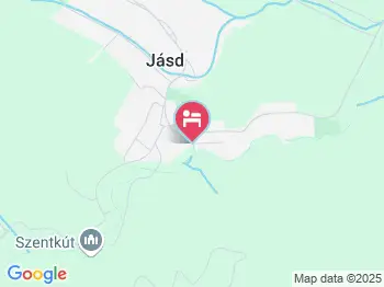 Erdőalja Vendégház Jásd a térképen