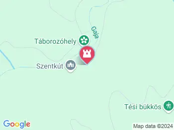 Szentkút Jásd a térképen