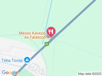 Mézes Kávézó & Falatozó Jászapáti a térképen