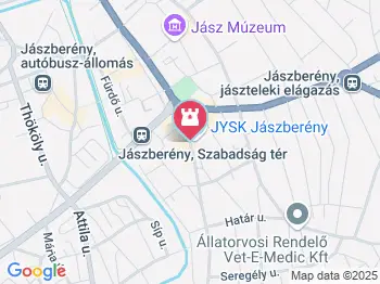 Bundás-kút Jászberény a térképen