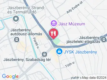 D and D kezműves cukrászda Jászberény a térképen