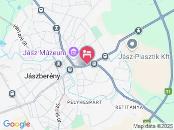 Jóbarát Panzió Jászberény a térképen