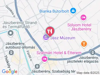 A Kenyér Jászberény a térképen