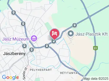 Panda Vendégszállás Jászberény a térképen
