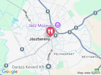 Vincellér Étterem és Borozó Jászberény a térképen