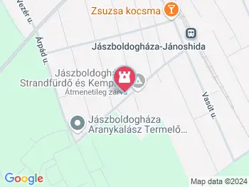 Tájház Jászboldogháza a térképen