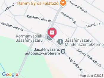 Millenniumi díszkút Jászfényszaru a térképen